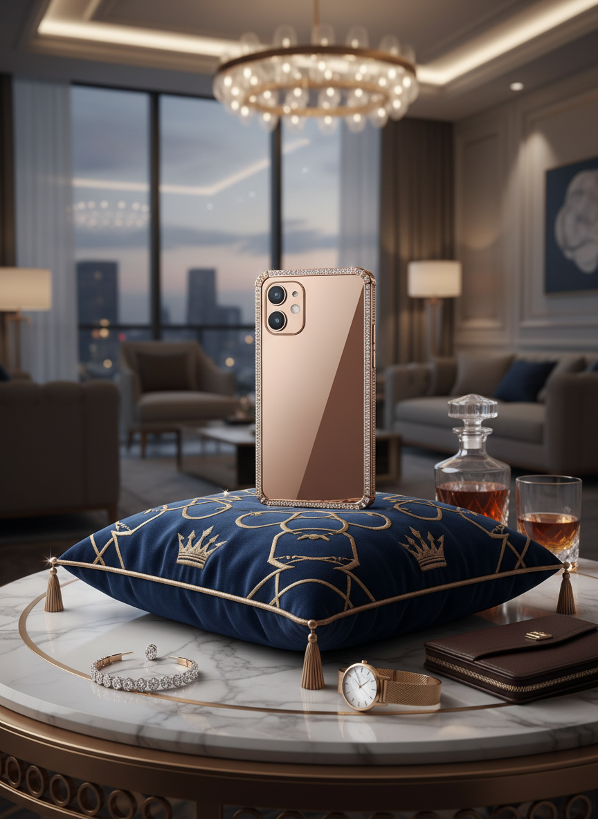 Rendi questa immagine più lussuosa, nello stile luxury, con dettagli eleganti e una finitura premium.